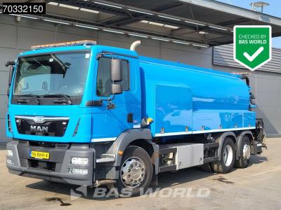 Man TGM 26.340 6X2 NL-truck Fully Maintained KOKS HDW15 Vacuum truck High pressure unit Euro 6 vendida por BAS World B.V.