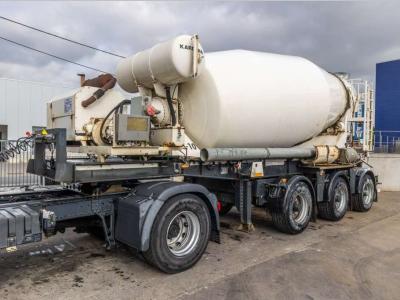 Renders BETON MIXER 12M3 + MOTOR (MALAXEUR/MISCHER) vendida por Braem NV