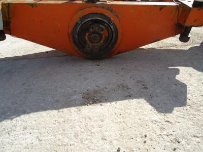 Soporte de puente trasero para Fiat Hitachi FR220 1° SERIE vendida por OLM 90 Srl