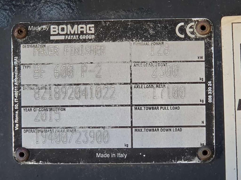 Bomag BF600P-2 Foto 13