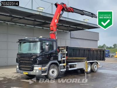 Scania P320 6X2 HMF 2420 K3 Tipper Lift+Steering Axle Euro 5 vendida por BAS World B.V.