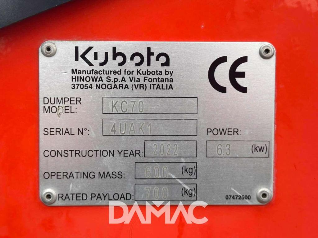 Kubota KC70SL-4P Foto 17