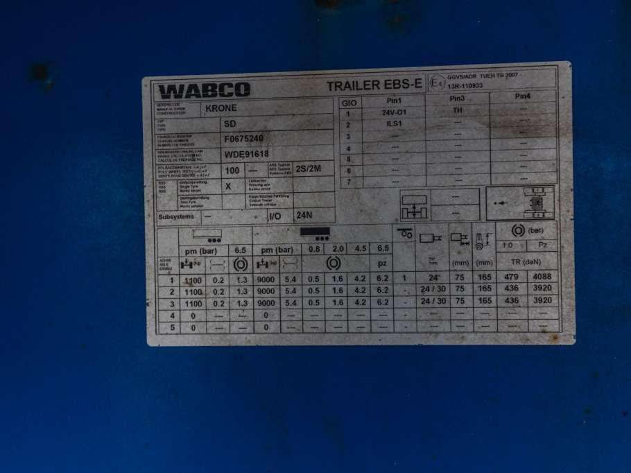 Krone SD P27-ALU BORDEN/RIDEAUX/LADEBOARD Foto 16