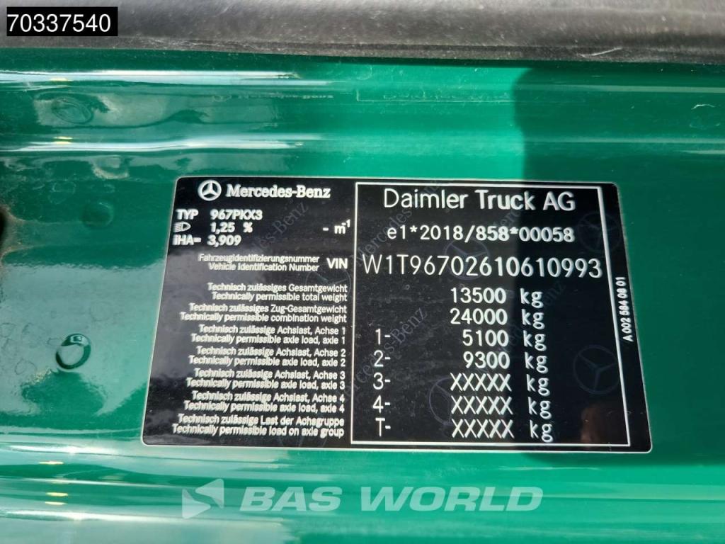 Mercedes Atego 1324 4X2 13t 6-Cylinder Euro 6 Automatic Tailgate Foto 30