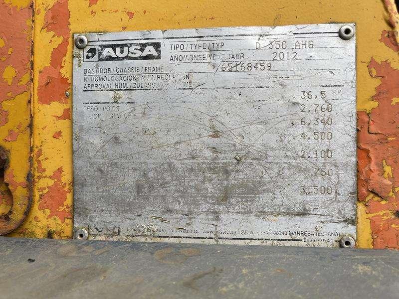 Ausa D 350 AHG Foto 11