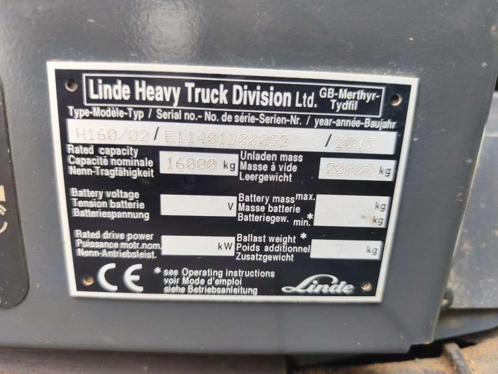 Linde H160D-02 Foto 7