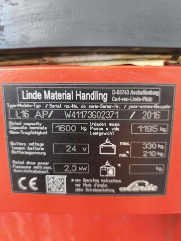 Linde L16AP Foto 4