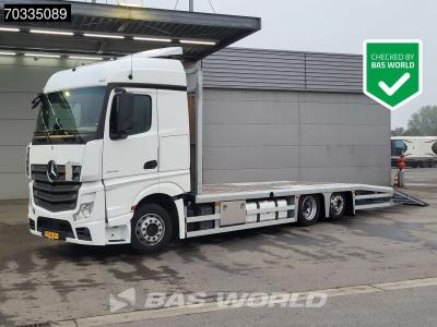 Mercedes-Benz Actros 2642 6X2 Machine transporter Hydraulic ramps Automatic Euro 6 vendida por BAS World B.V.