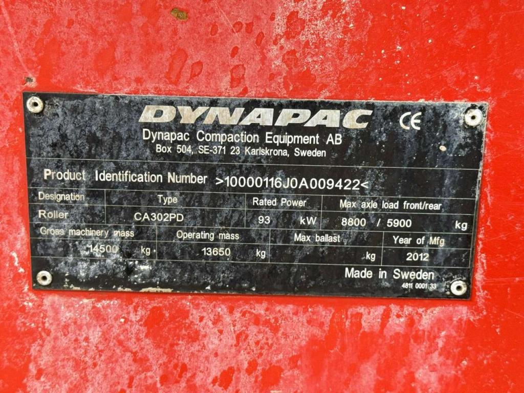 Dynapac CA302PD (13.6t) Foto 27