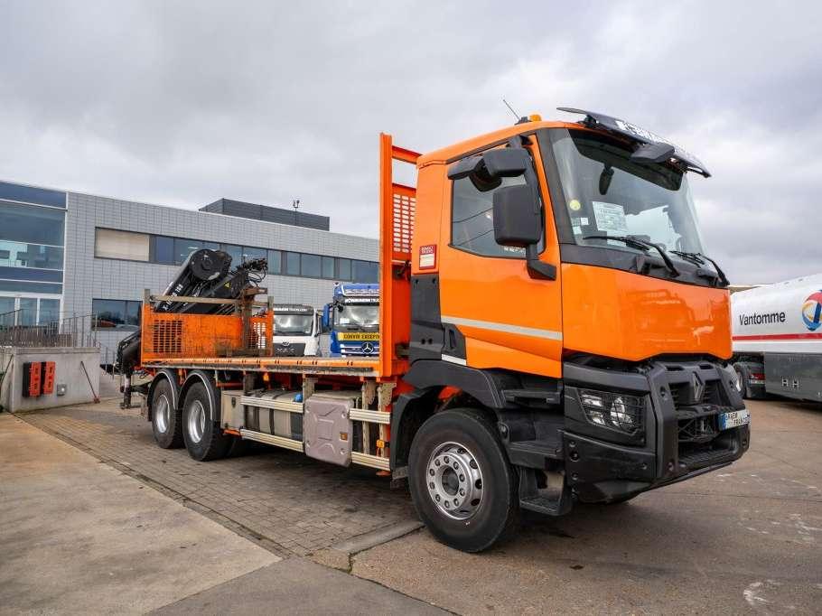Renault C 430 DXI-6X4+ HIAB 18T/m / 3 EXT Foto 8