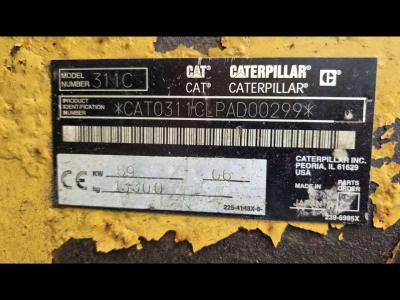 Caterpillar 311C vendida por Omeco Spa