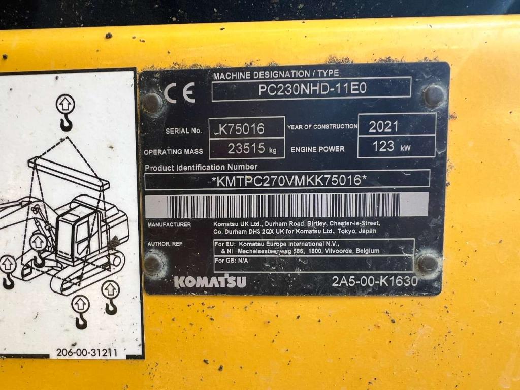 Komatsu PC230NHD-11E0 Foto 2