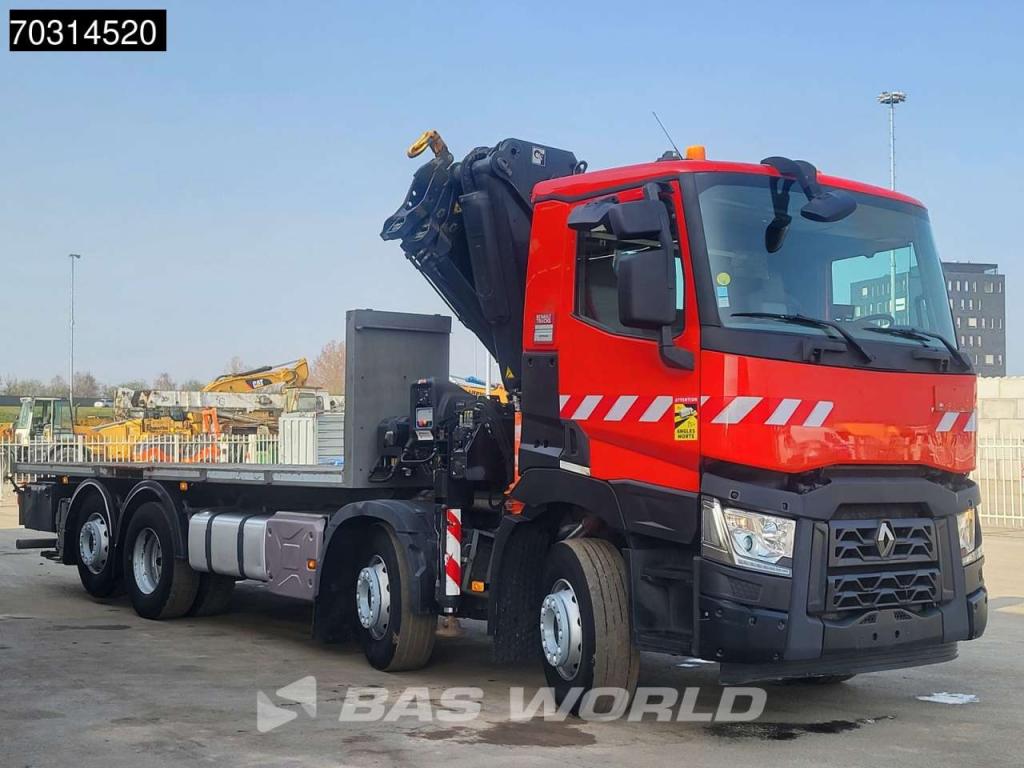 Renault C 460 8X2 HIAB 477EP-2 HIPRO Crane Kran Lift+steering axle Euro 6 Foto 10