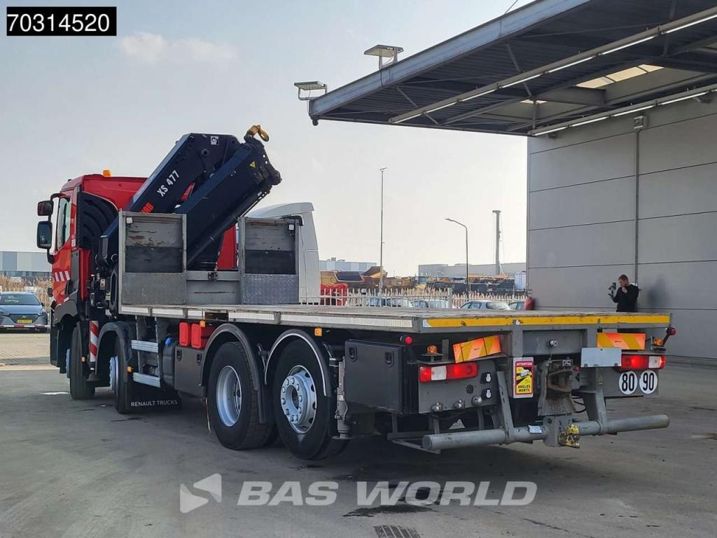 Renault C 460 8X2 HIAB 477EP-2 HIPRO Crane Kran Lift+steering axle Euro 6 Foto 9