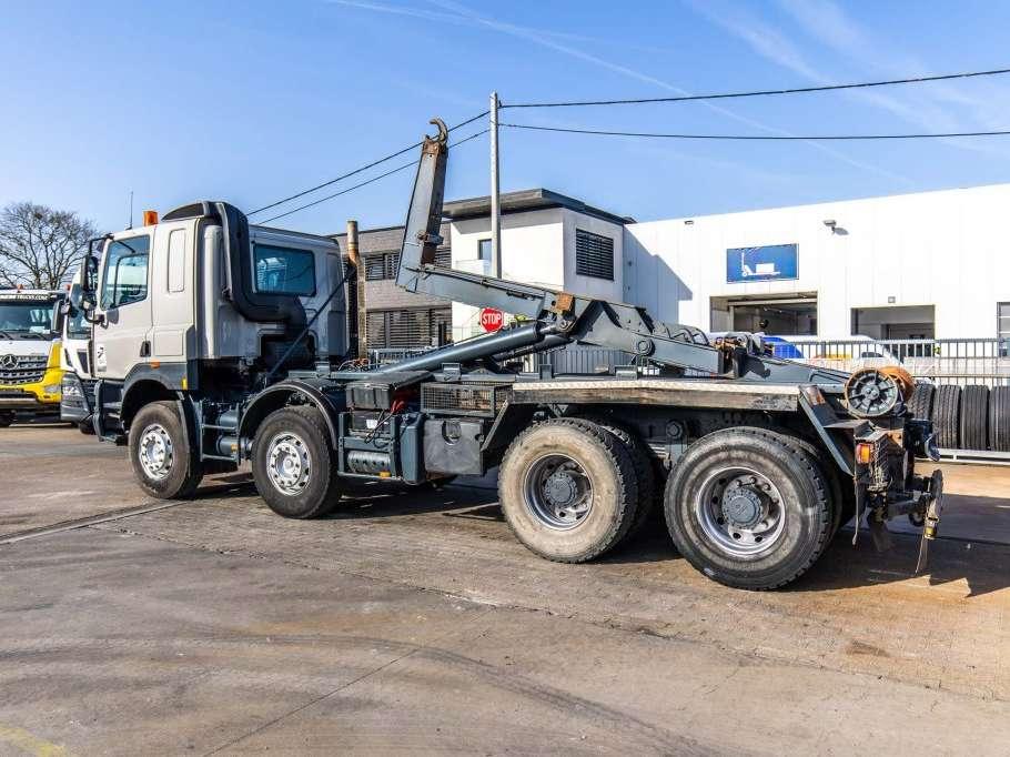 Daf CF 85.410-8X4+MARREL 22T Foto 4