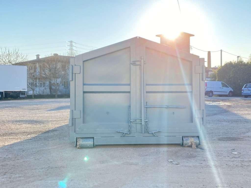 CONTAINER SCARRABILE NUOVO PER INERTI CON FONDO IN Foto 6