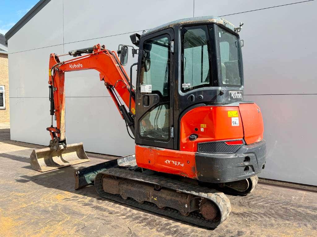Kubota KX037-4 - Hammer Lines / Quick Coupler Foto 3