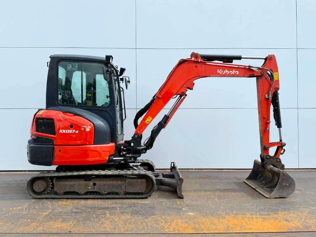 Kubota KX037-4 - Hammer Lines / Quick Coupler Foto 6