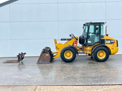 Caterpillar 908M - Bucket + Forks / Automatic Greasing Foto 1