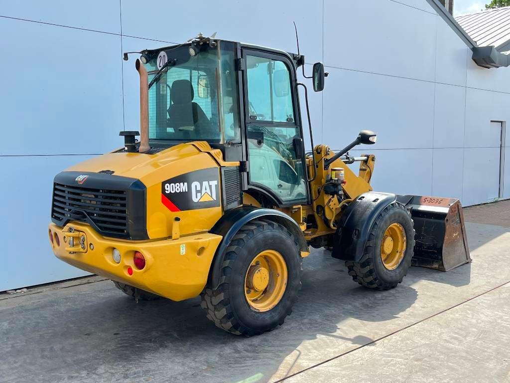 Caterpillar 908M - Bucket + Forks / Automatic Greasing Foto 5