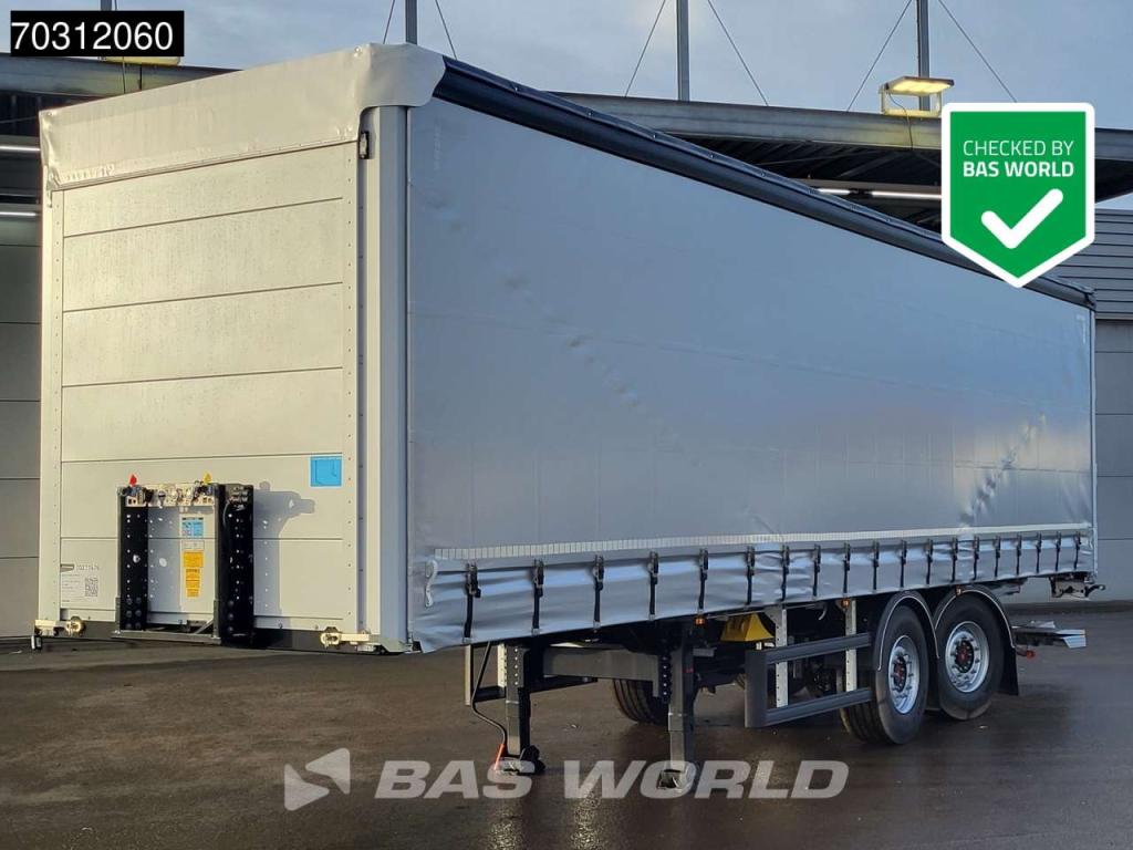 System Trailers LPRS18 NEW Taiilgate Lift+Steeringaxle Hardwood floor SAF Foto 1