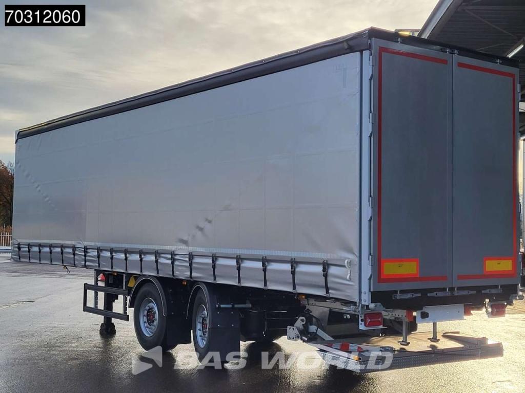 System Trailers LPRS18 NEW Taiilgate Lift+Steeringaxle Hardwood floor SAF Foto 2