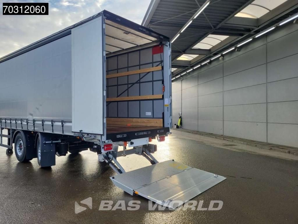 System Trailers LPRS18 NEW Taiilgate Lift+Steeringaxle Hardwood floor SAF Foto 8