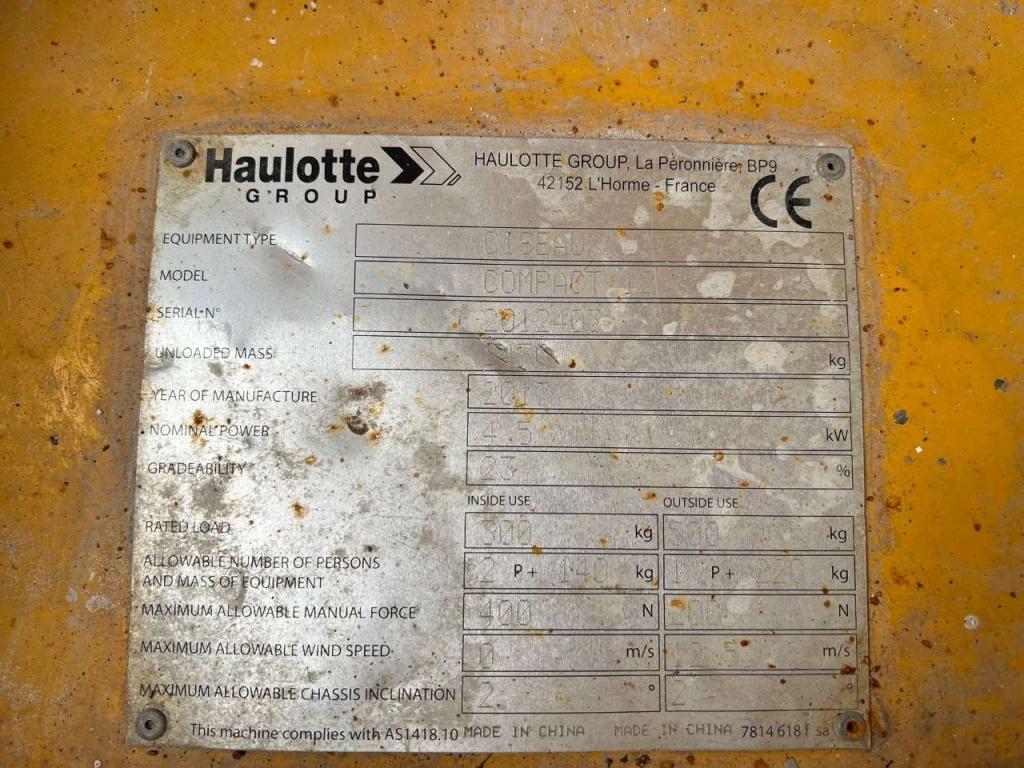 Haulotte Compact 12 Foto 10