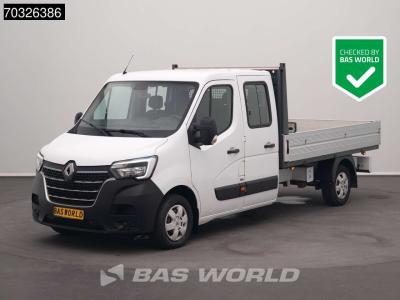 Renault Master 150PK Dubbel Cabine Open Laadbak Trekhaak LED Airco Euro6 Pritsche Pickup Open Box A/C Towba vendida por BAS World B.V.