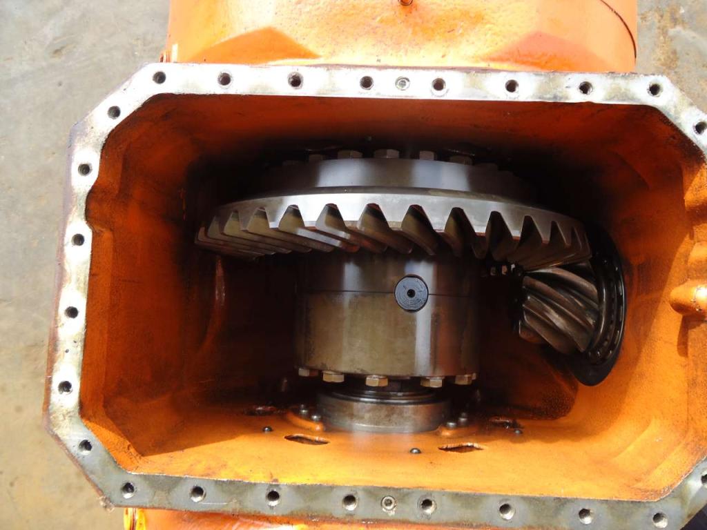 Eje delantero para Fiat Hitachi W270 COPPIA CONICA 41/9 DENTI Foto 4
