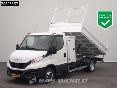 Iveco Daily 35C14 Kipper Kist 3,5t Trekhaak Airco Cruise Euro6 Tipper Benne Kieper A/C Towbar Cruise cont vendida por BAS World B.V.