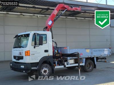 Nissan Atleon 95.19 Atleon 4X2 HMF 503 K1 Crane kran 4m3 tipper Manual Euro 4 vendida por BAS World B.V.