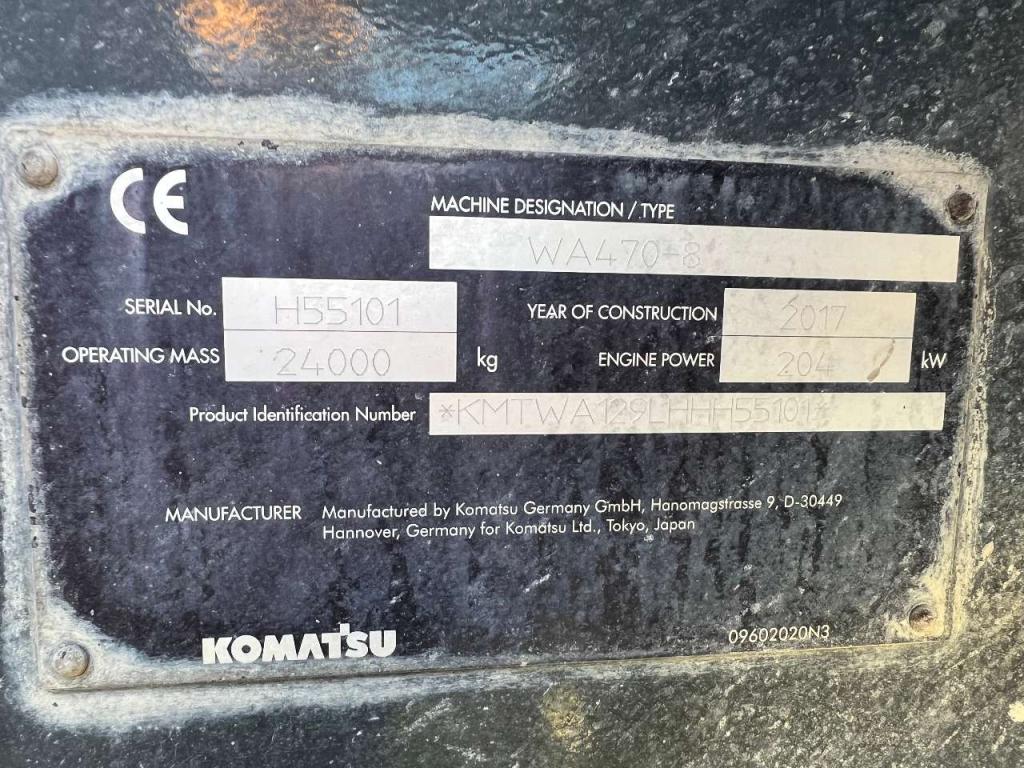 Komatsu WA470-8 Foto 3