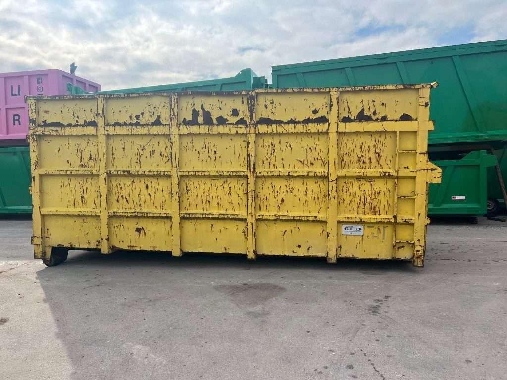 CONTAINER SCARRABILE USATO A CIELO APERTO Foto 4