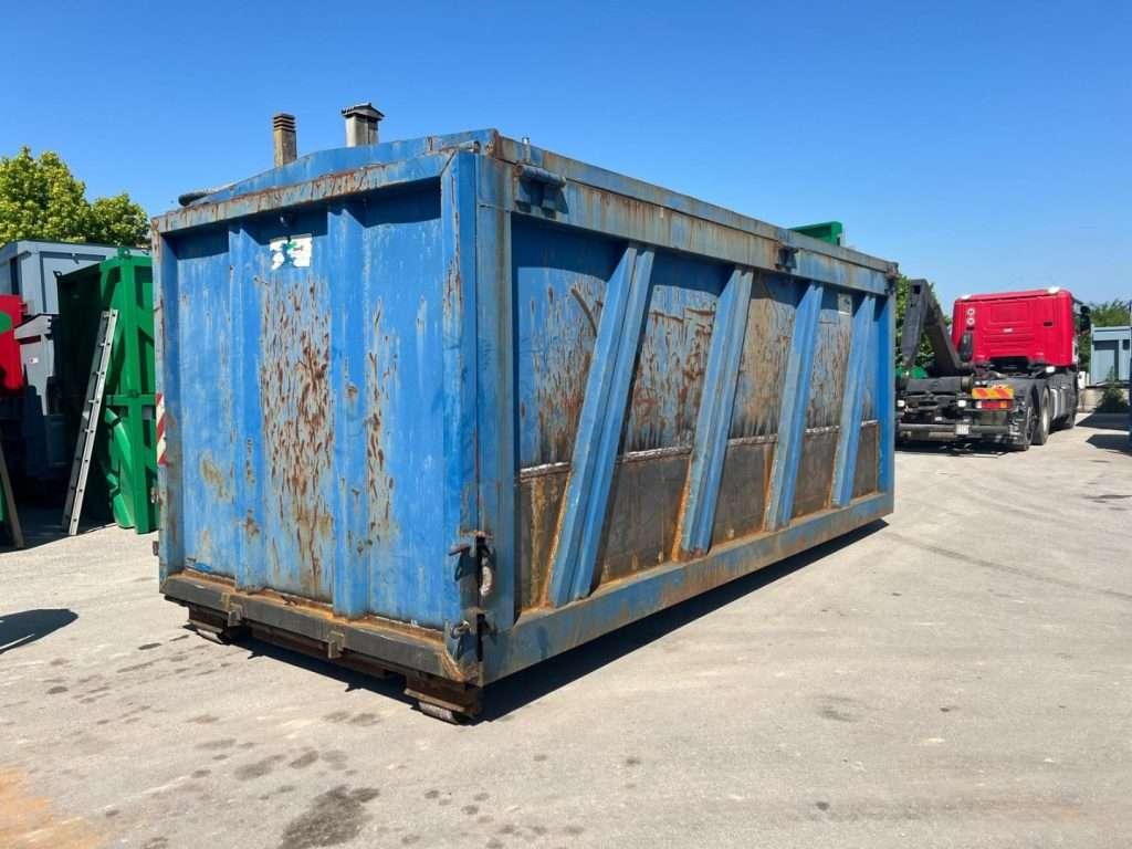 CONTAINER SCARRABILE USATO CON COPERCHIO Foto 2