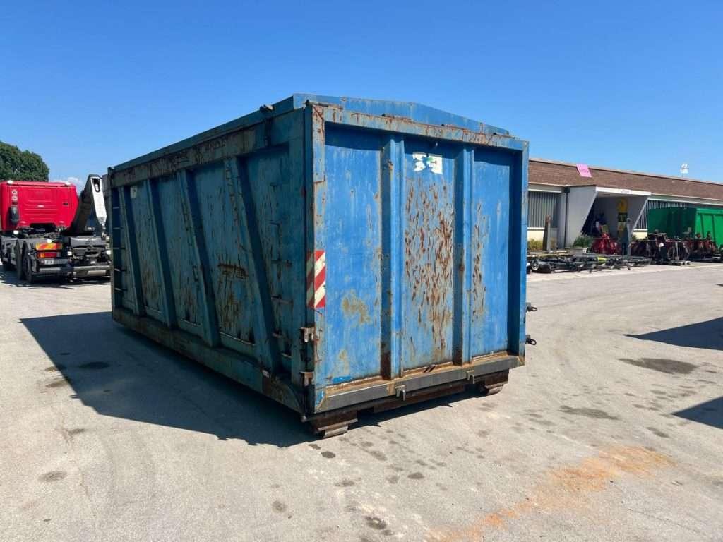 CONTAINER SCARRABILE USATO CON COPERCHIO Foto 3