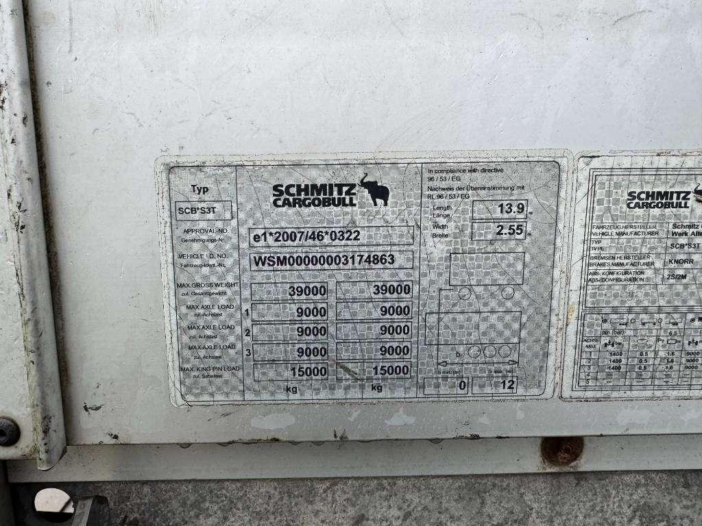 Schmitz Cargobull SCB*S3T Drankentrailer / 3 Axles / Speed Curtain Foto 25