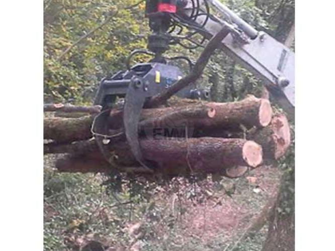 EMM Pinza da legna 1100mm con rotore Foto 3