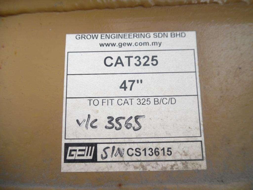Caterpillar 325B / 325C / 325D 47 inch HDbucket Foto 5