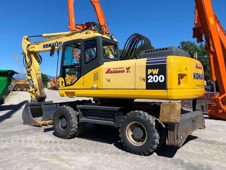 Komatsu PW200 7K Foto 3