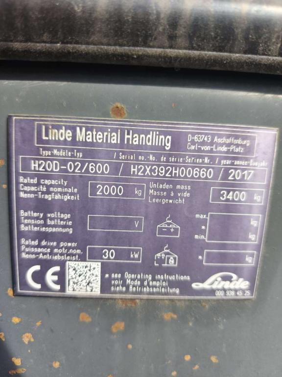 Linde H20D-02/600 Foto 8