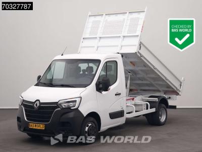 Renault Master 130PK Kipper Dubbellucht 3,5t Trekhaak Airco Cruise Euro6 Tipper Benne Kieper A/C Towbar Cru vendida por BAS World B.V.