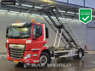 Daf CF 340 4X2 NL-Truck APK 15t VDL CI 15-6 cable lift Automatic ACC Euro 6 vendida por BAS World B.V.