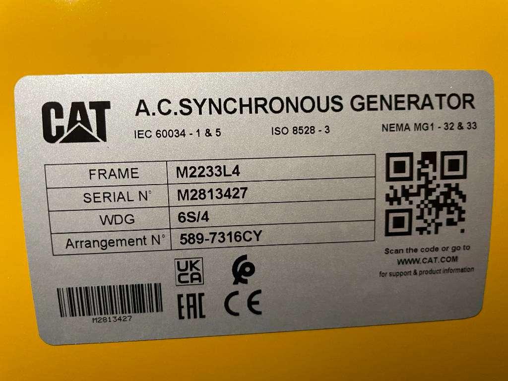 Caterpillar DE88E0 - 88 kVA Generator - DPX-18012 Foto 18
