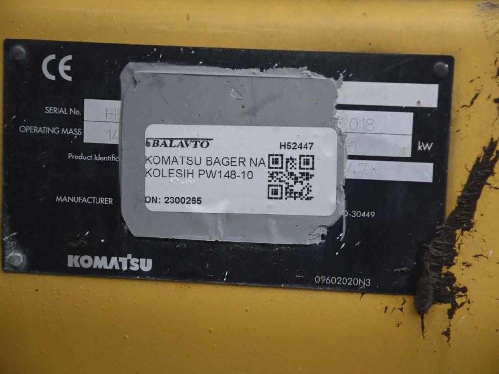 Komatsu PW148-10 Foto 21