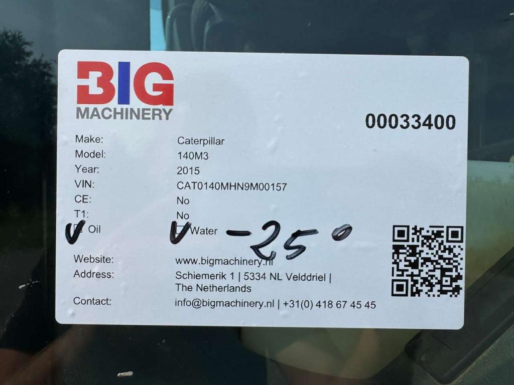 Caterpillar 140M3 Foto 30