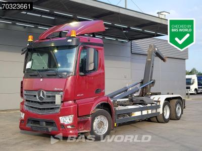 Mercedes-Benz Antos 2542 6X2 Meiller RK 20 70 Lift + Steering axle Automatic Euro 6 vendida por BAS World B.V.