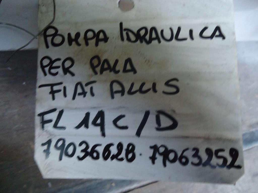 Bomba hidráulica para Fiat Allis FL14C - FL14D CODICE 79036628-79063252 Foto 6