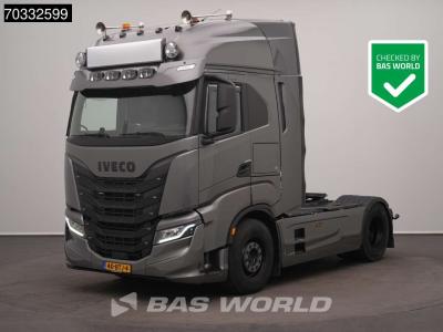 Iveco S-Way 570 4X2 NL-Truck Hydraulic 80%Tyres Navi Standklima ACC Leder vendida por BAS World B.V.