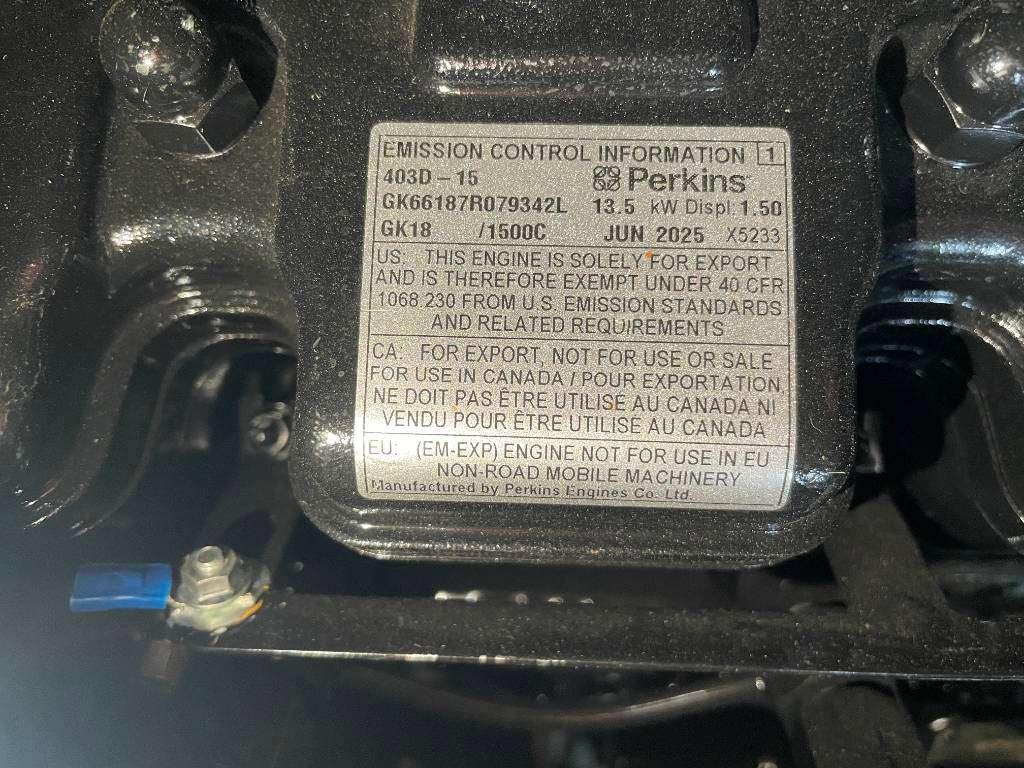 Perkins 403D-15 - 15 kVA Generator - DPX-19800 Foto 22